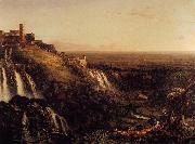 Thomas Cole The Cascatelli ivoli, Looking Towards Rome oil painting artist